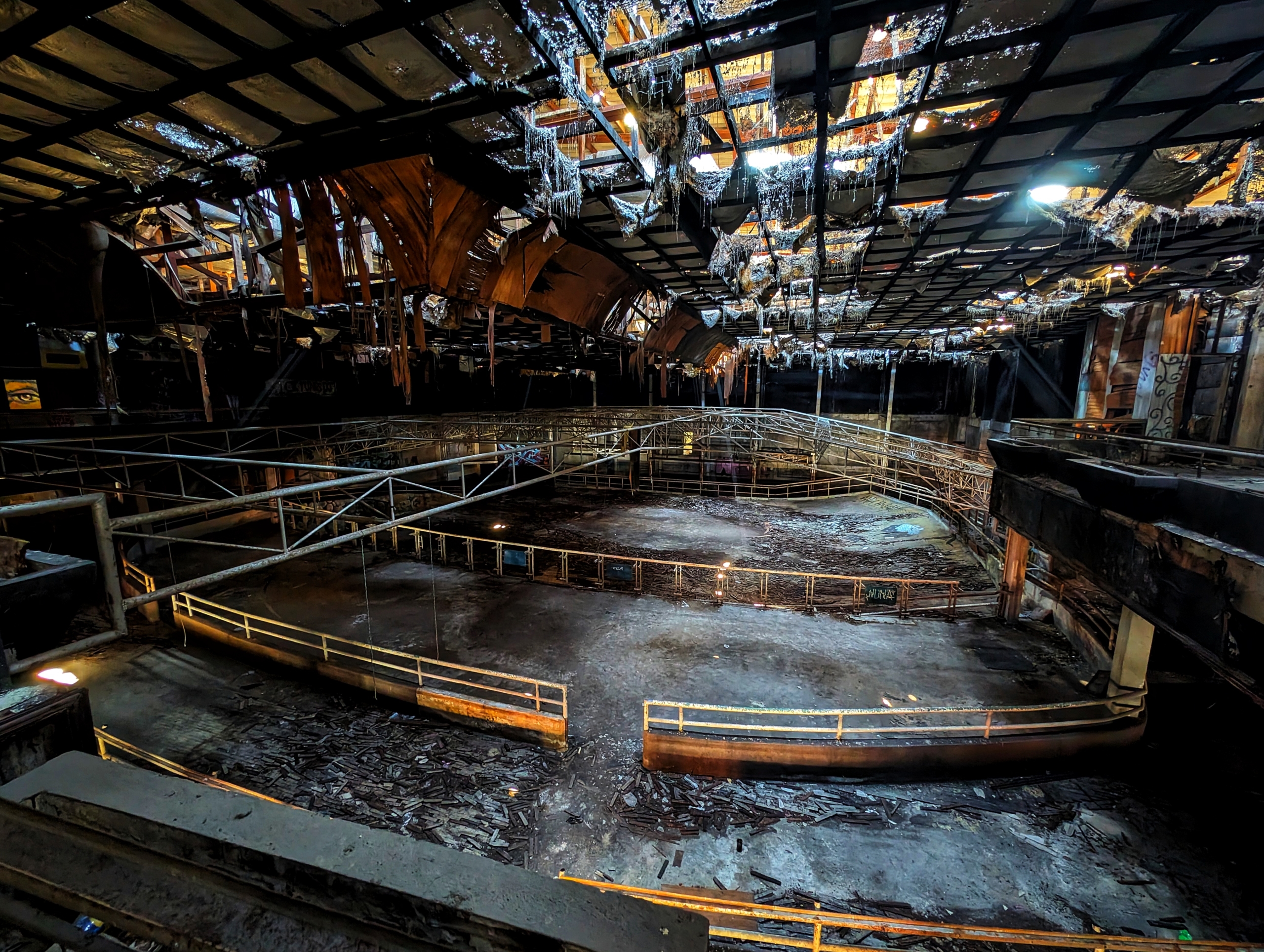 The Abandoned Space Roller Rink in Chiang Mai, Thailand